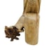 Owl Parasite Wood Carving Sculpture Figure 10” Large Hand Carved Bird Vintage