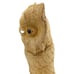 Owl Parasite Wood Carving Sculpture Figure 10” Large Hand Carved Bird Vintage