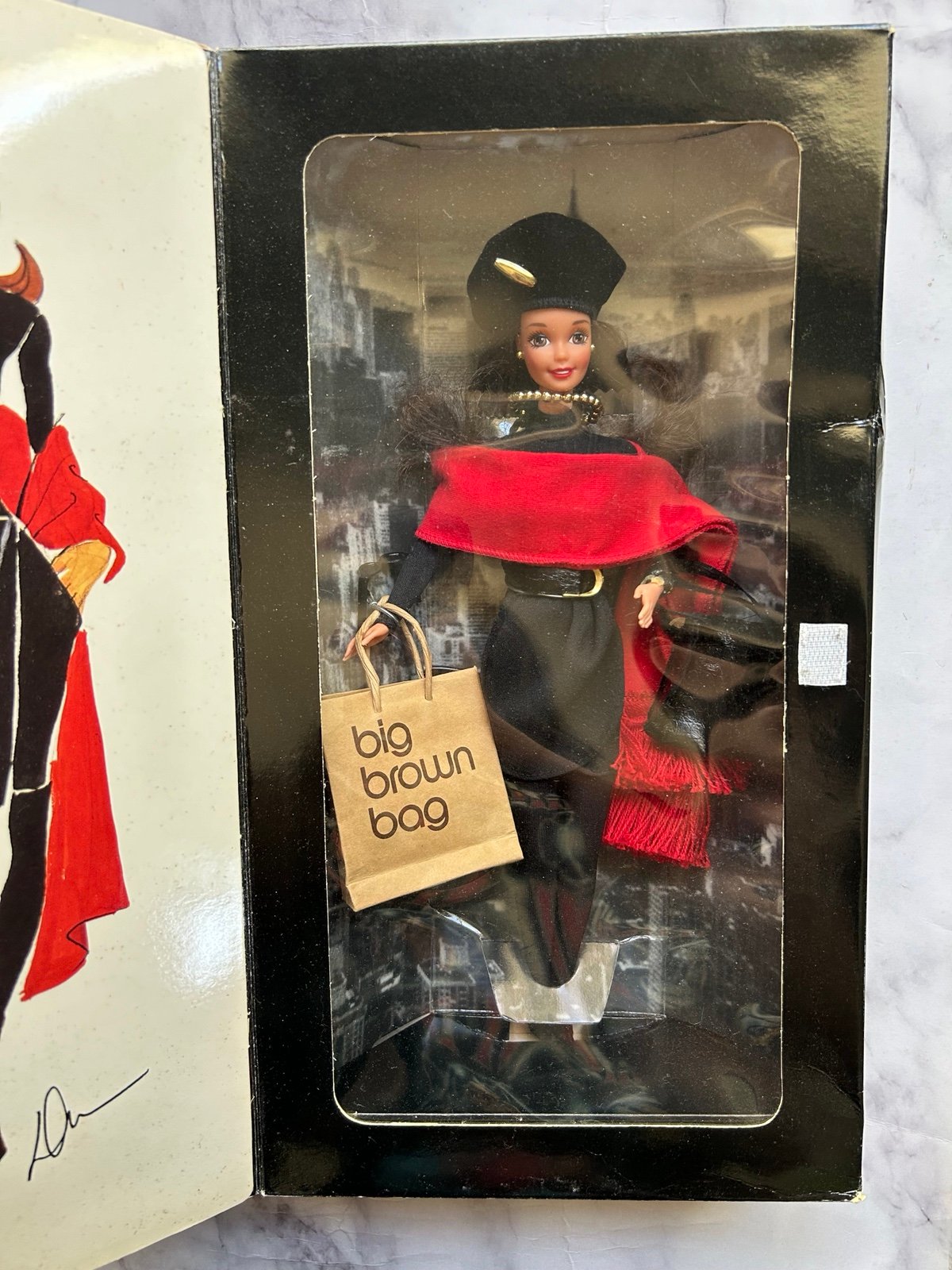 Bloomingdales Donna Karan Brunette Barbie Doll