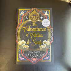 the adventures of amina al sirafi waterstones *signed