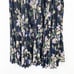 A.L.C. Williams Midi Floral Pleated Skirt Black Classic Feminine Chic SIZE 6