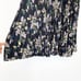 A.L.C. Williams Midi Floral Pleated Skirt Black Classic Feminine Chic SIZE 6