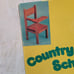 Vintage Country Doll Wood School Chair fits most 14 to 18 Dolls