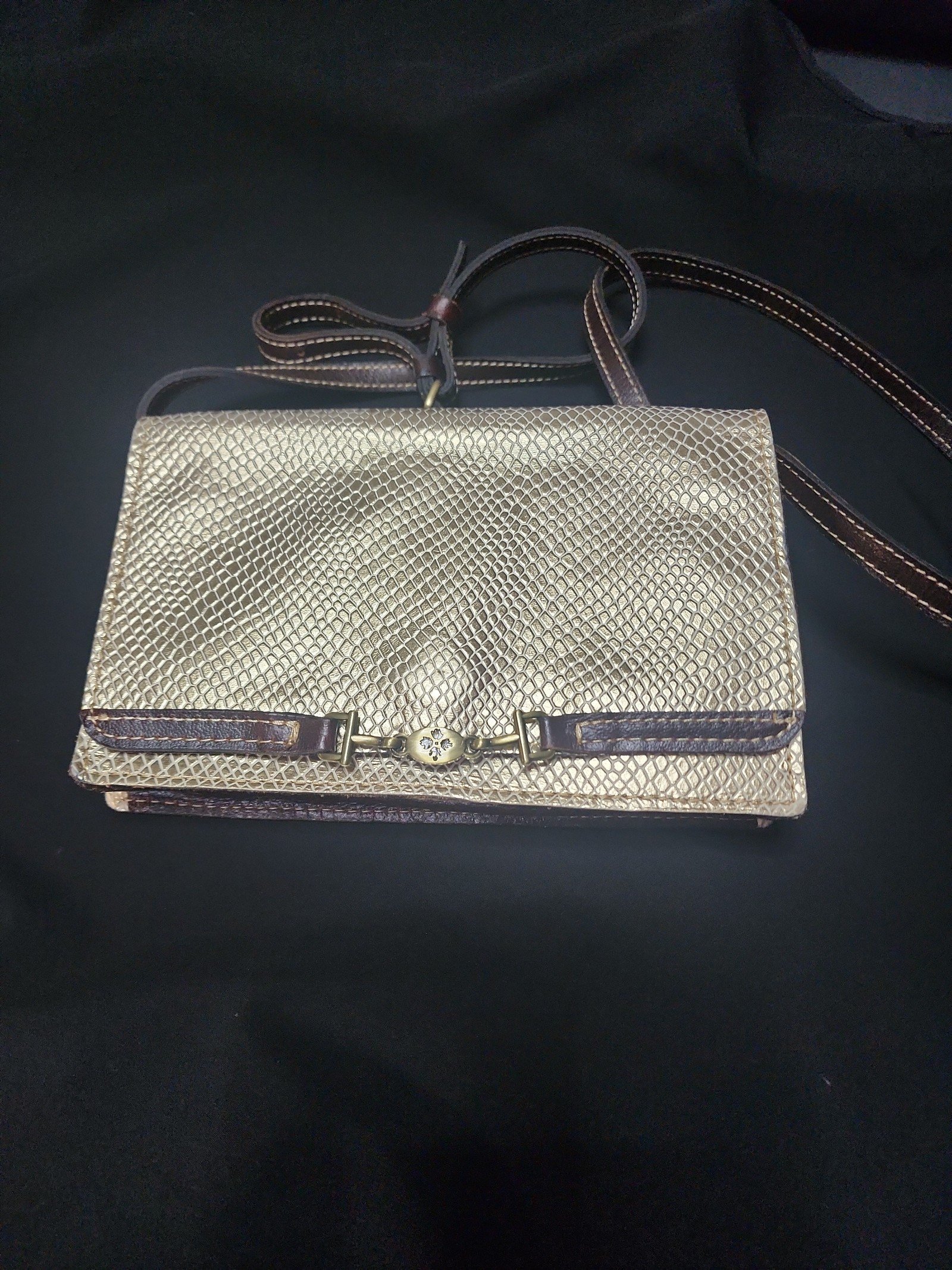 Patricia Nash Gold Crossbody