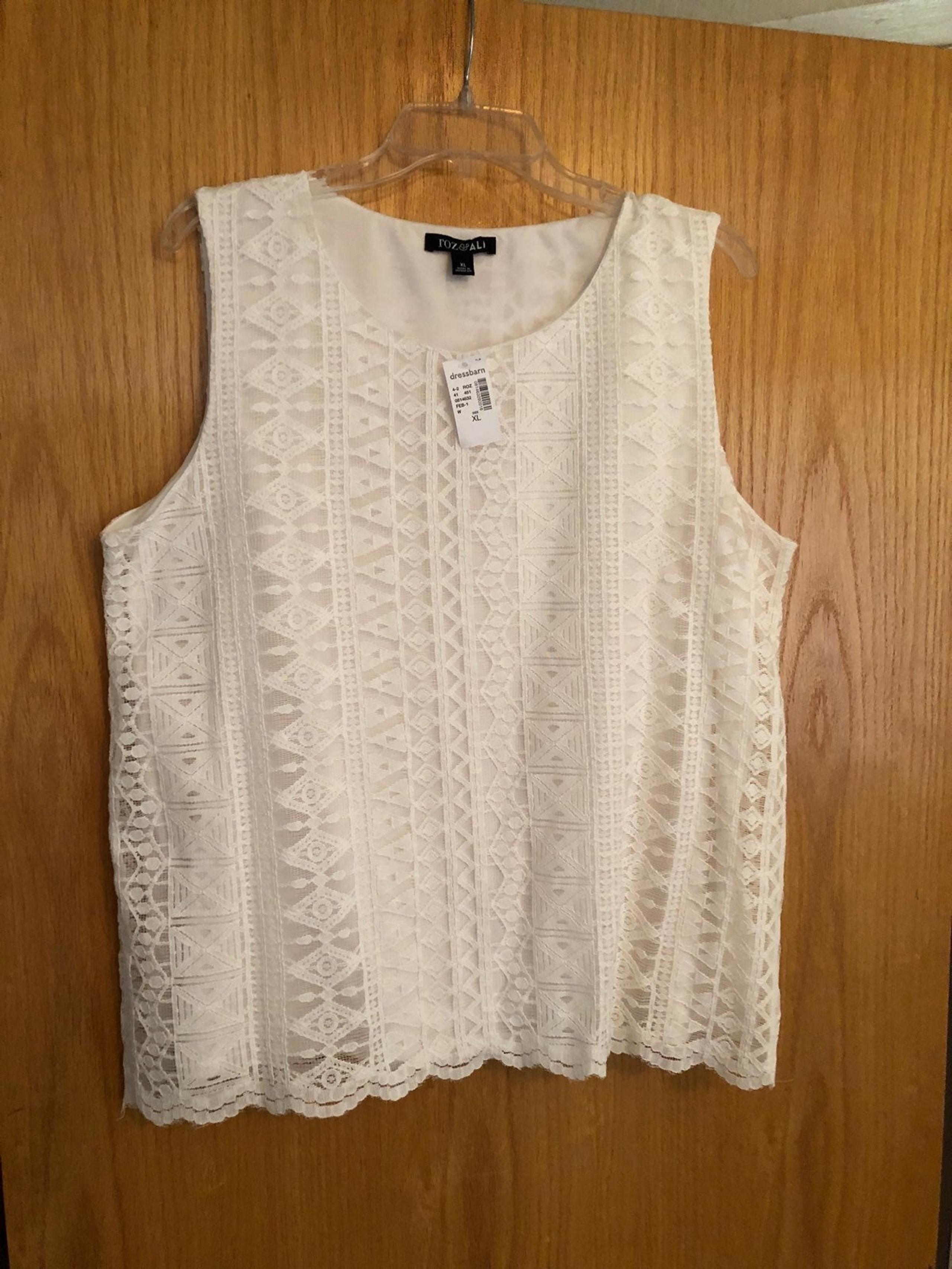 Roz & Ali Lace Tank Top