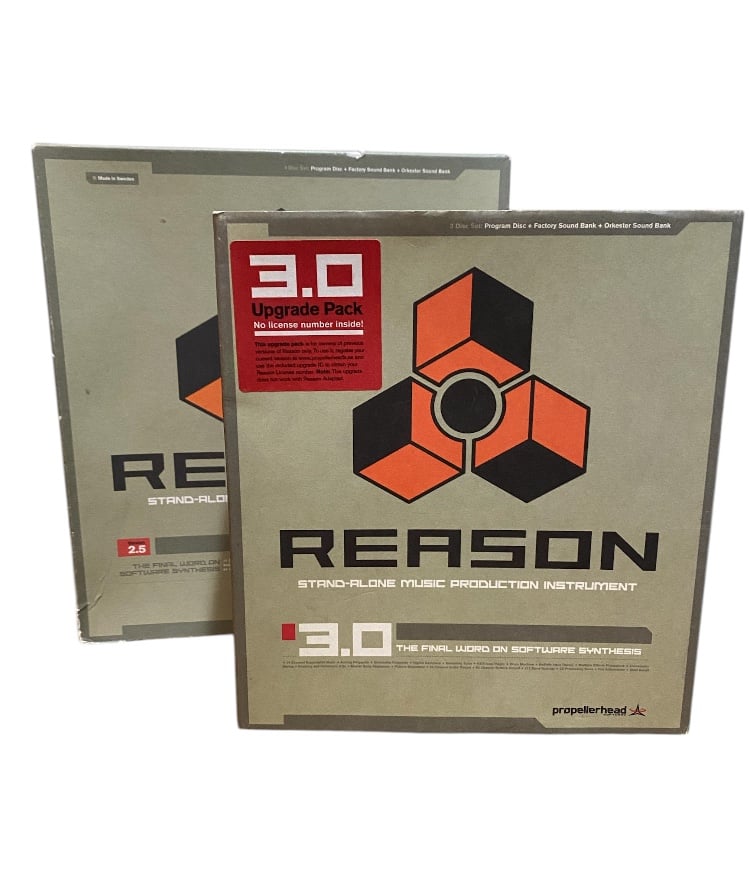 Propellerhead REASON Stand Alone Music Production Instrument Software 2.5 & 3.0