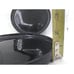 Vtg. 2 Trend P. Bauhaus Kimochi Japan Modernist MCM Minimalist Blk Salad Plates