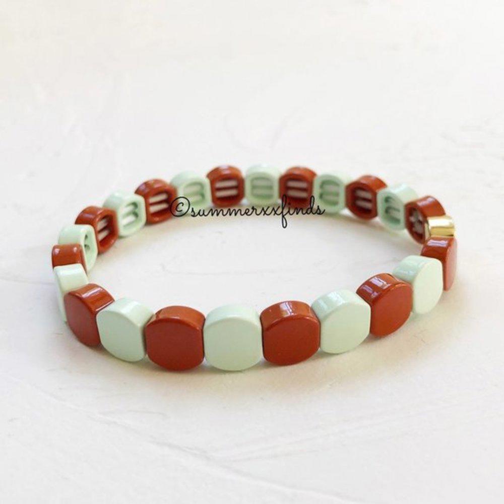 Roxanne Assoulin Tutti Frutti Bracelet Red Green