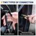 AstroAI Air Compressor Tire Inflator Portable Air Pump for Car Tires 12V DC Auto