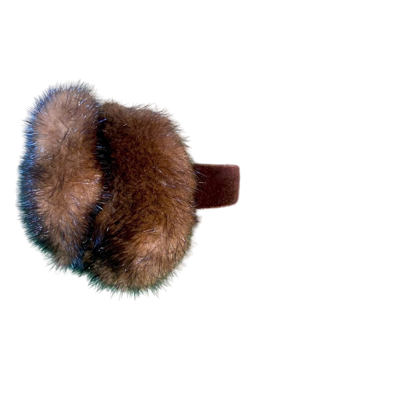 Real Mink Earmuffs