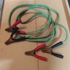 Vintage 12 Foot Jumper Cables