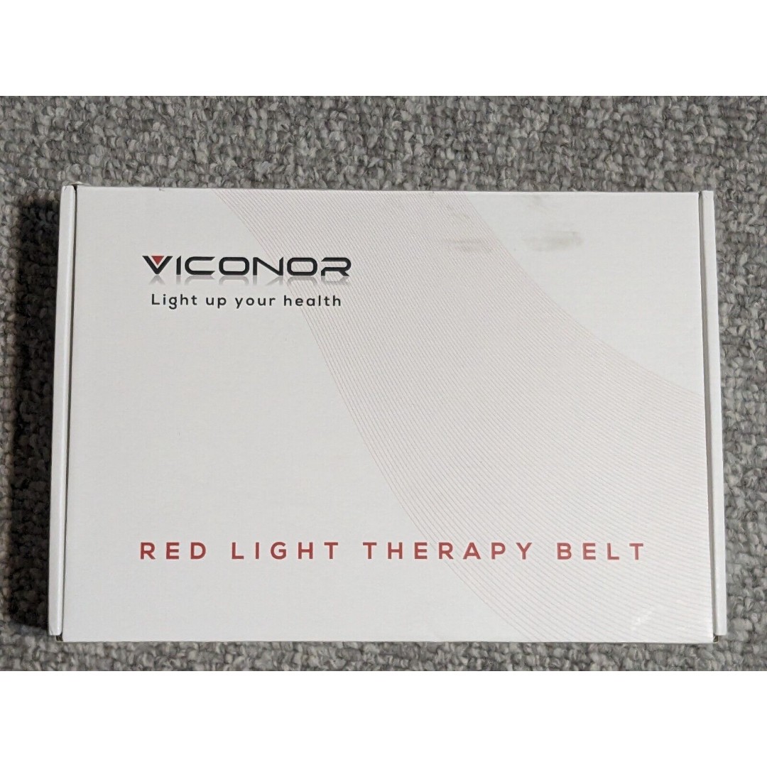 Viconor Red Light Therapy Belt NEW Wrap Stomach Weightloss Infrared Pain