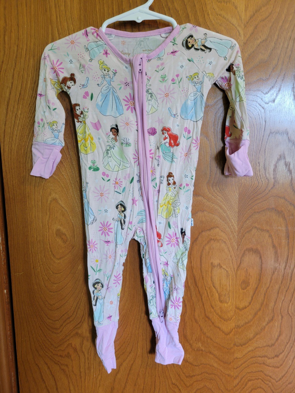 Reserved Little Sleepies Pink Disney Princess 0-3 Month