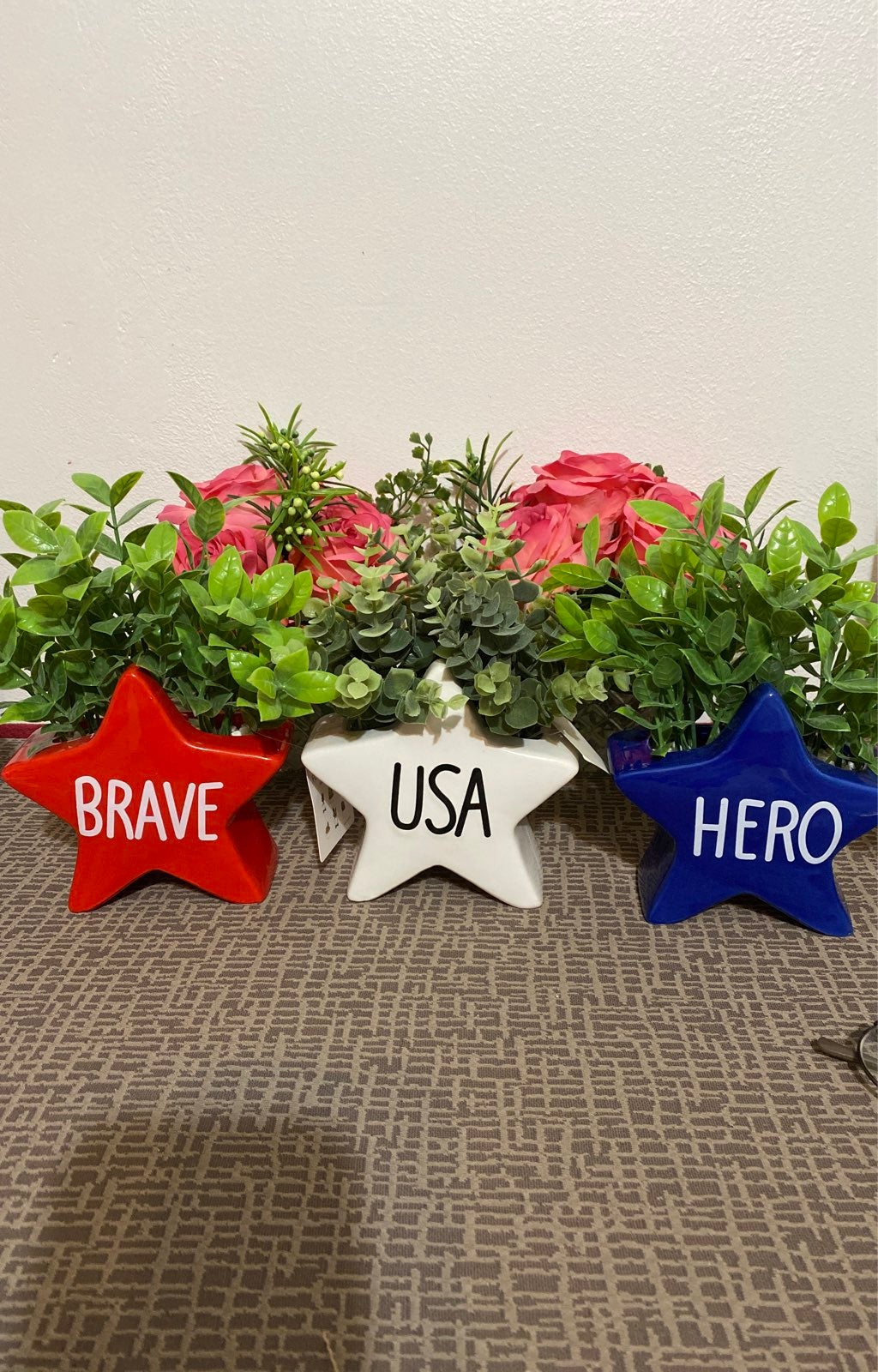 red white and blue stars