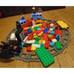 88 Piece Lego Duplo Battery Powered Train Tested Working Batman Mixed Block Lot