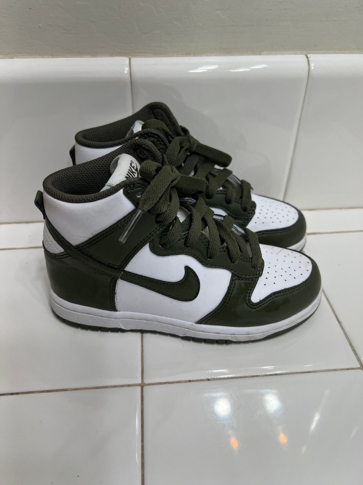Nike Dunk High 13C Olive Green