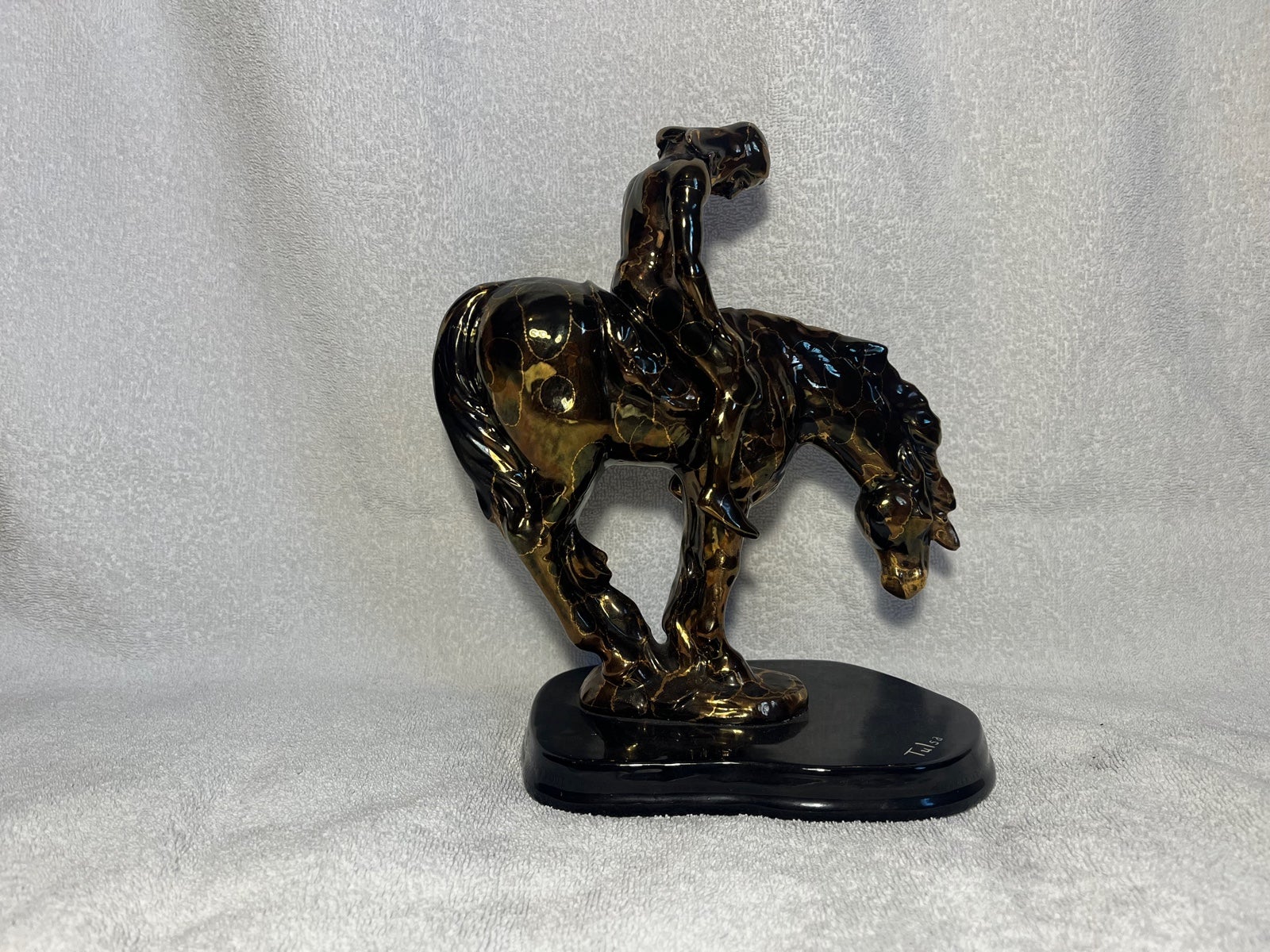 End Of Trail Bronze Native American Figurine