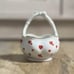Lefton China “I Love You” Heart Shape #03087 & Basket #03095 *Valentines Day*