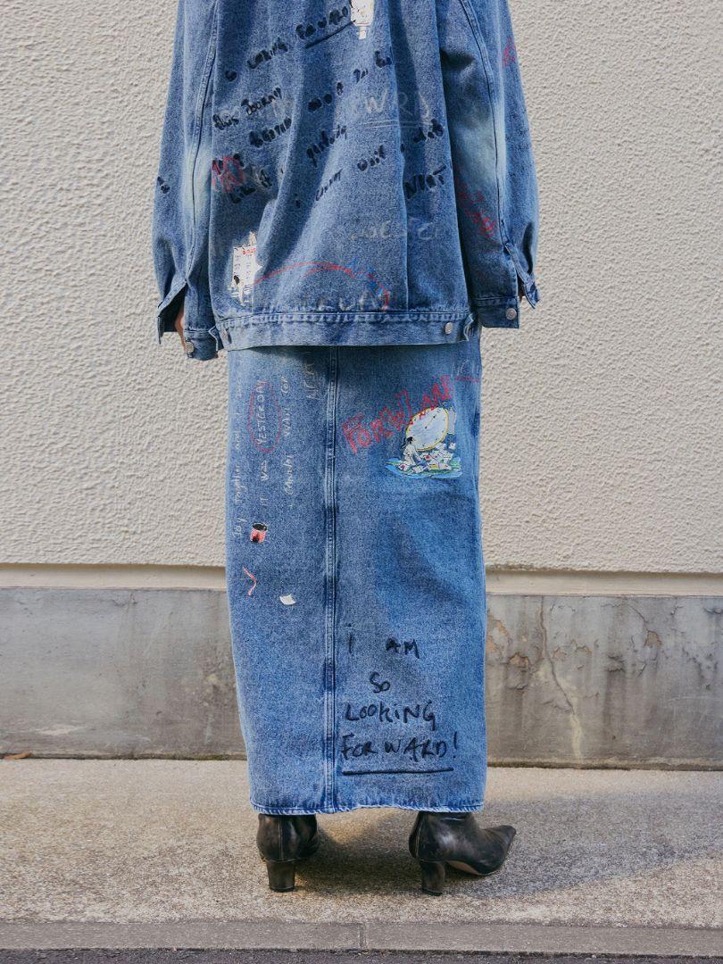 Gabrielle × AMERI 10TH HISTORY SKIRT