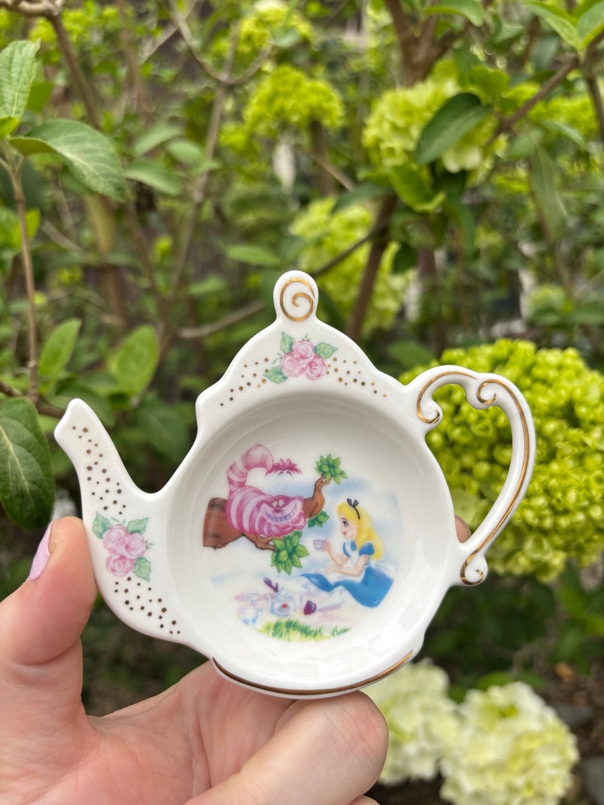 Alice in Wonderland Teapot Spoon Rest