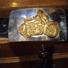 Harley Davidson Belton buckle and belt