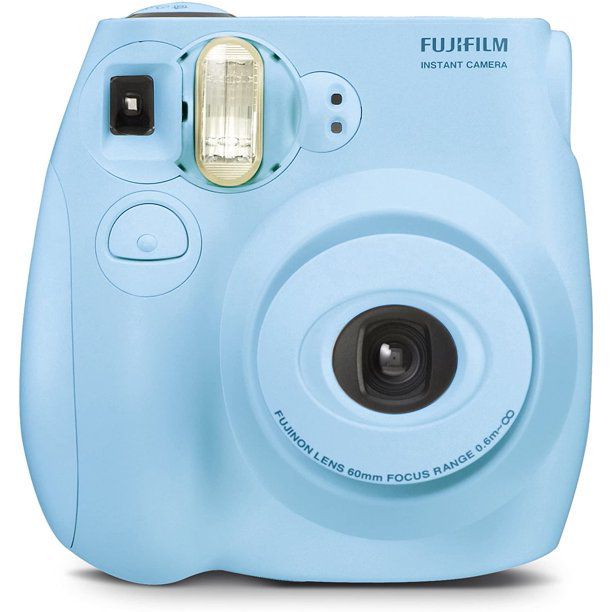 Instant instax mini 7+ Camera in Aqua Blue