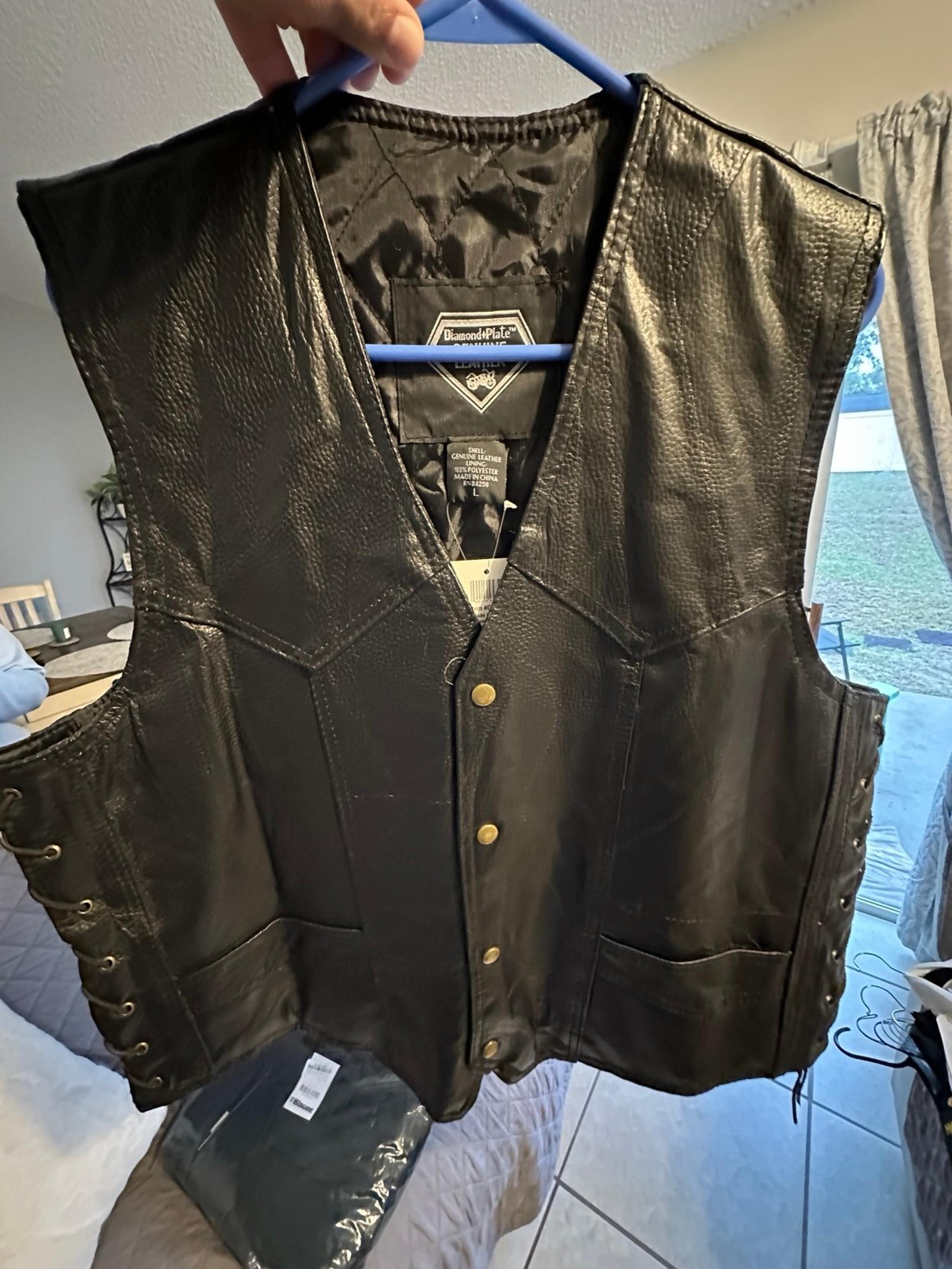 Leather Vest