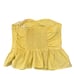 NWT Anthropologie Maeve Yellow Peplum Tank/Halter Boho Top - SIZE 12
