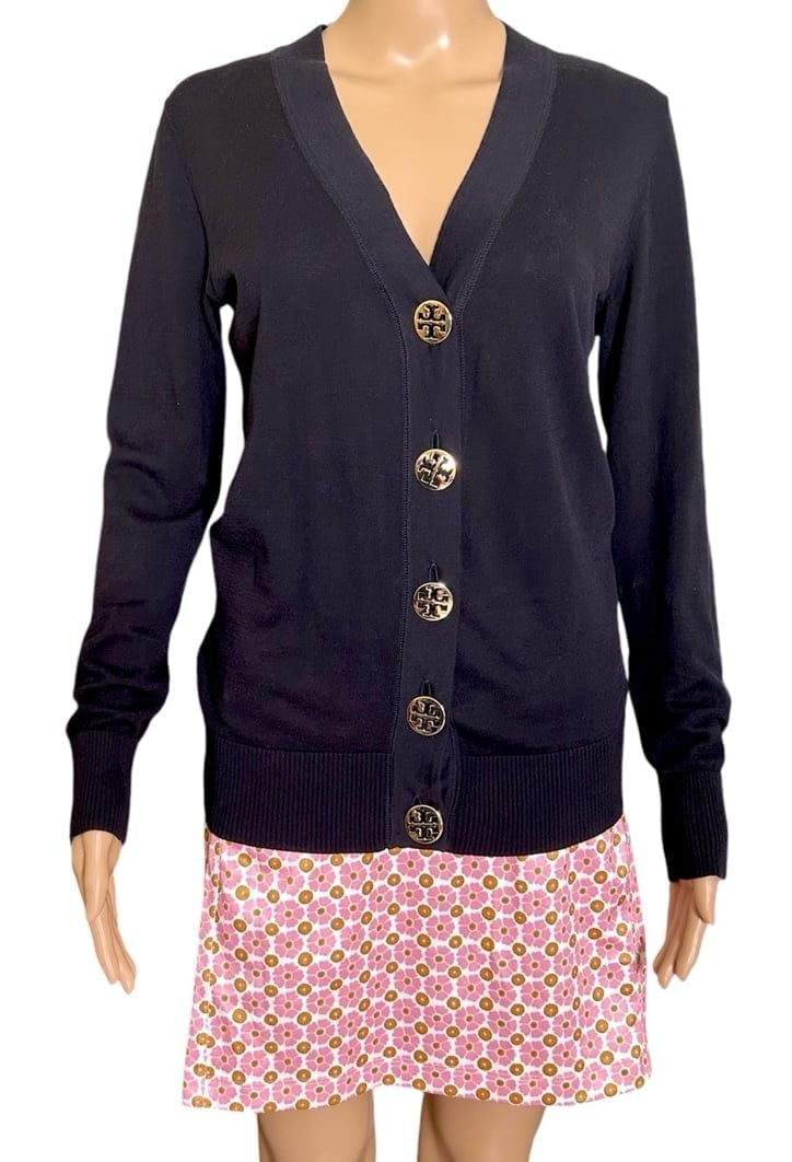 Tory Burch Tory Sport Floral Print Golf Tennis Skirt Skort Size XS Pockets
