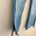 FLYING MONKEY Mid Rise Crop Kick Flare Jeans with Side Slit Size 26