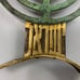 Brass Menorah Made in Israel Hebrew Judaica Hanukkah 8 Days