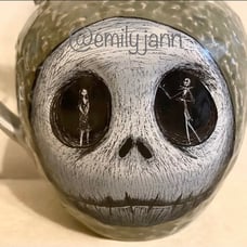 Disney Jack and Sally Mug Set