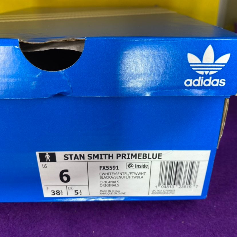 adidas Originals Men's Stan Smith (End Plastic Waste) Sneaker  FX5591 Size 6 NIB - detail