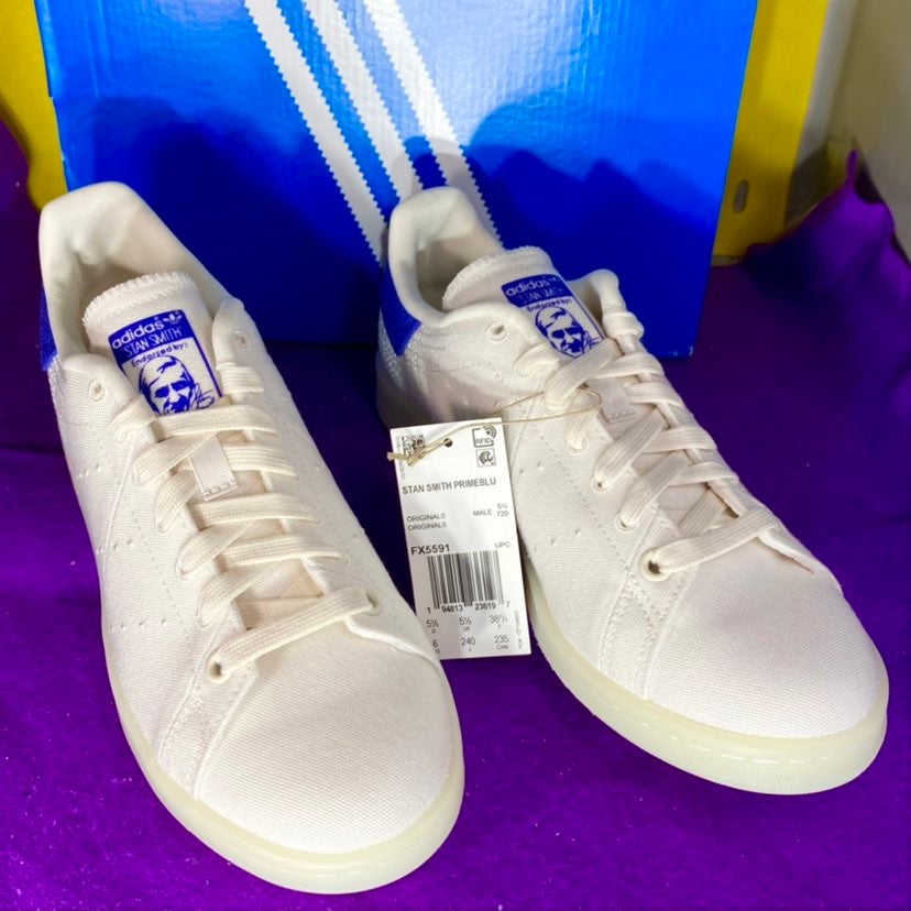 adidas Originals Men's Stan Smith (End Plastic Waste) Sneaker  FX5591 Size 6 NIB - detail