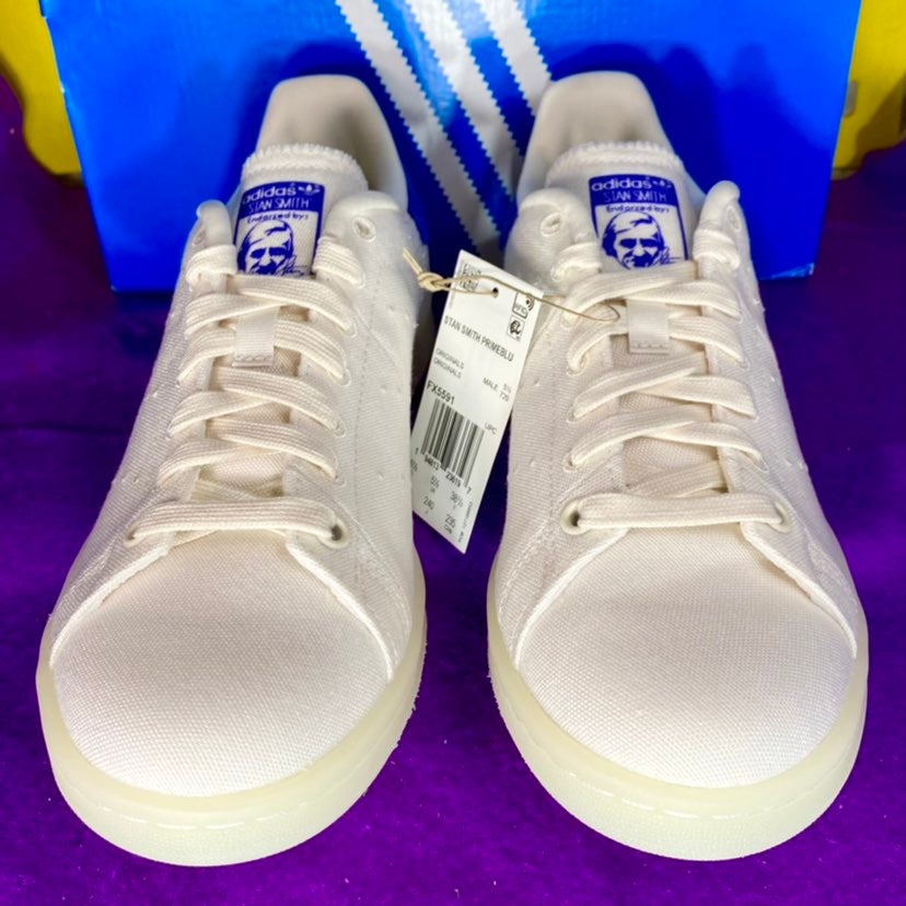 adidas Originals Men's Stan Smith (End Plastic Waste) Sneaker  FX5591 Size 6 NIB - detail