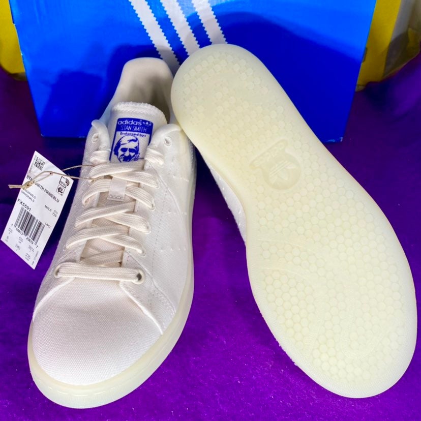 adidas Originals Men's Stan Smith (End Plastic Waste) Sneaker  FX5591 Size 6 NIB - detail