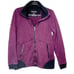 CALVIN KLEIN Performance Zip Up Fleece Jacket Quick Dry Purple Black Size Medium