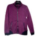 CALVIN KLEIN Performance Zip Up Fleece Jacket Quick Dry Purple Black Size Medium