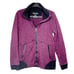 CALVIN KLEIN Performance Zip Up Fleece Jacket Quick Dry Purple Black Size Medium