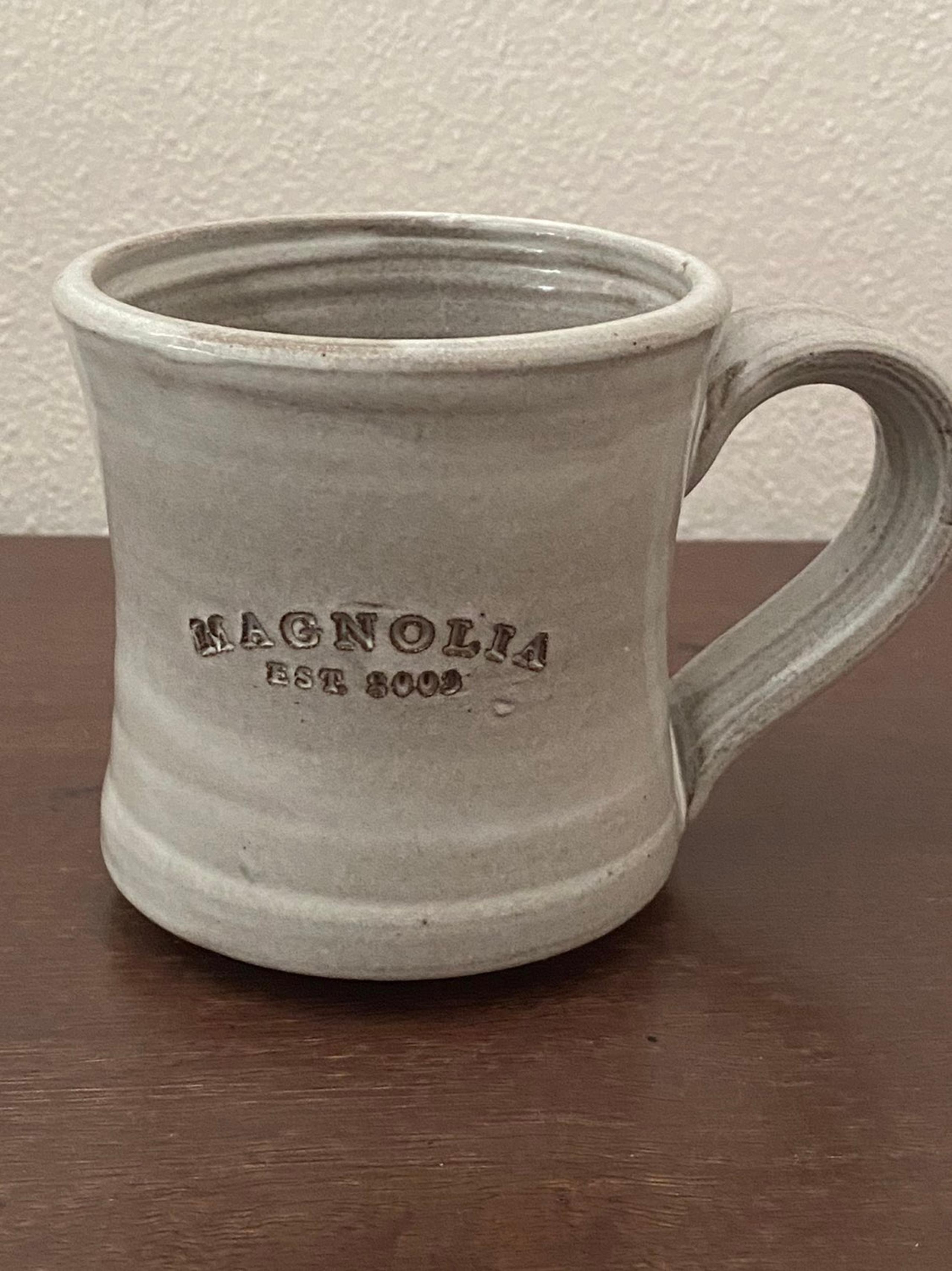 Magnolia Pottery Stoneware Coffee Mug Black Oak Art Waco Texas Joanna Gaines