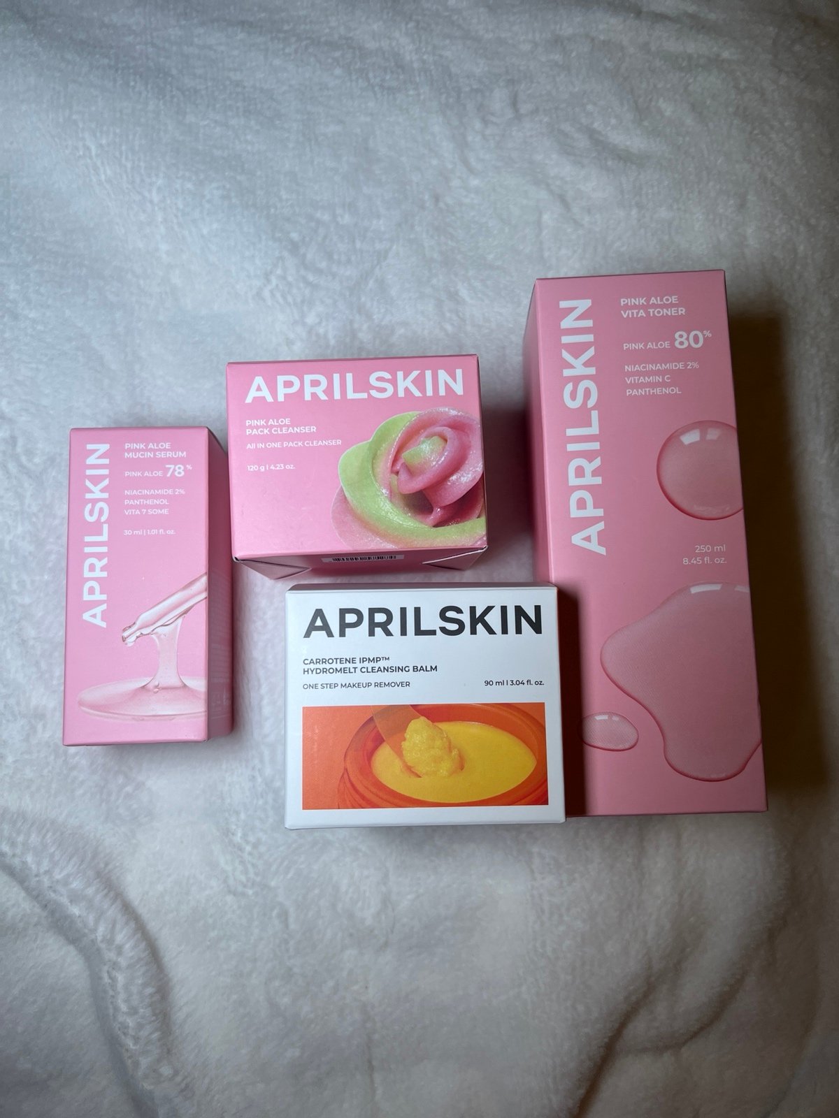 April skin care bundle