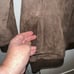 Luis Alvear leather bomber jacket brown small vintage 80’S