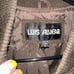 Luis Alvear leather bomber jacket brown small vintage 80’S