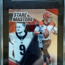 Joe burrow 2021 Panini Mosaic football SGC 10 gem mint stairmasters