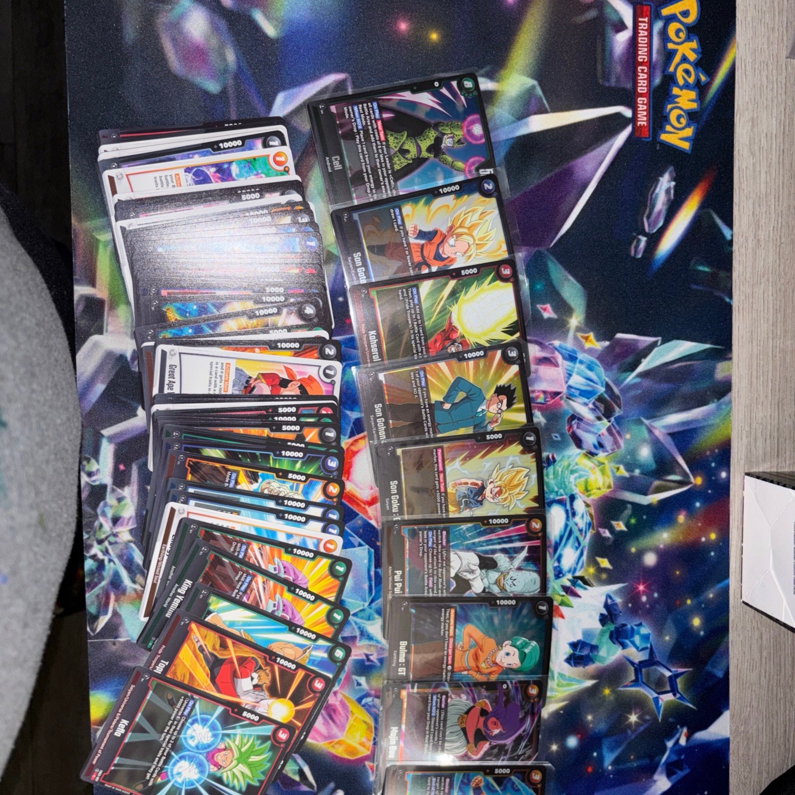 Dragon ball z lot 74 cards