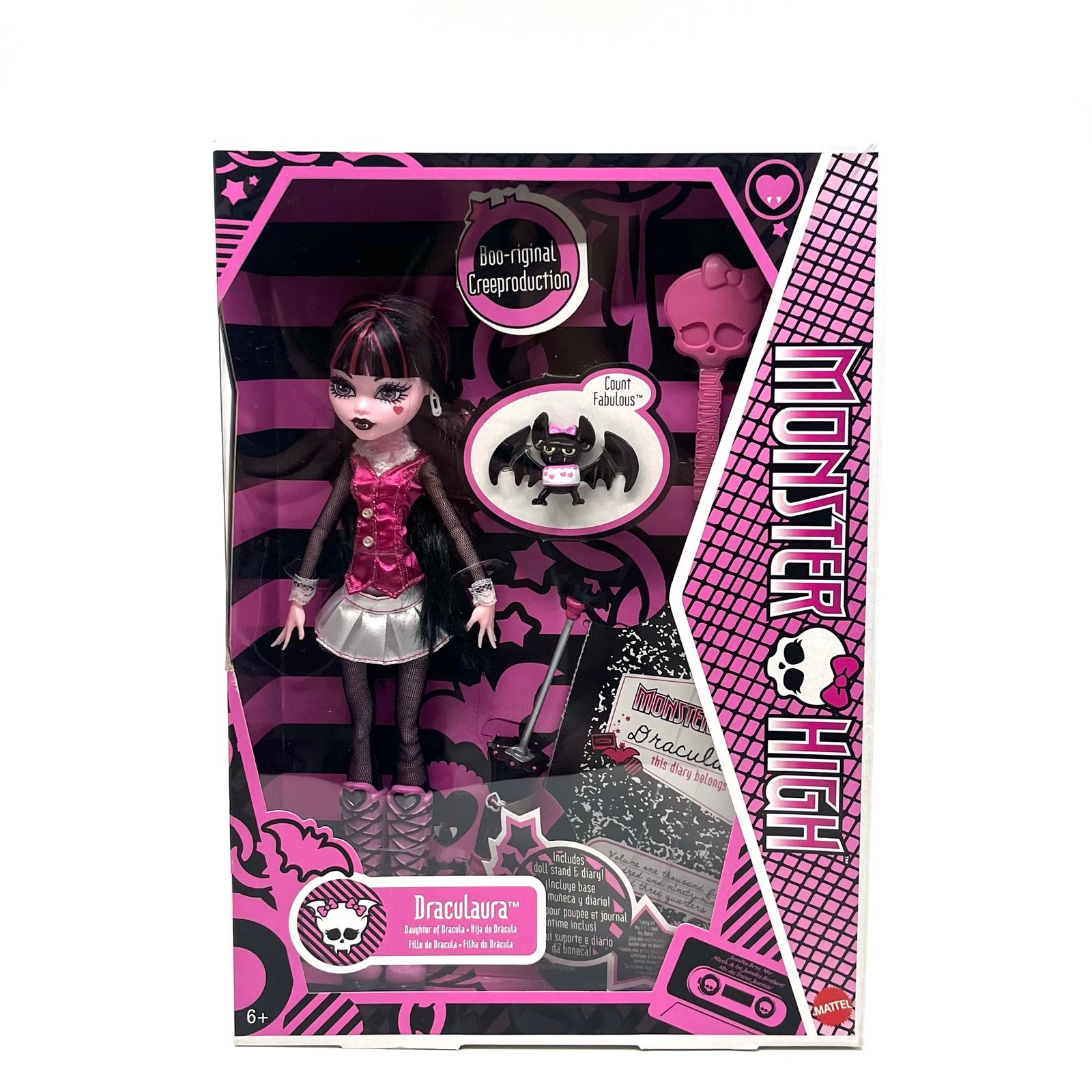 Monster High Boo-Riginal Creeproduction Draculaura Doll 2024 IN HAND NEW