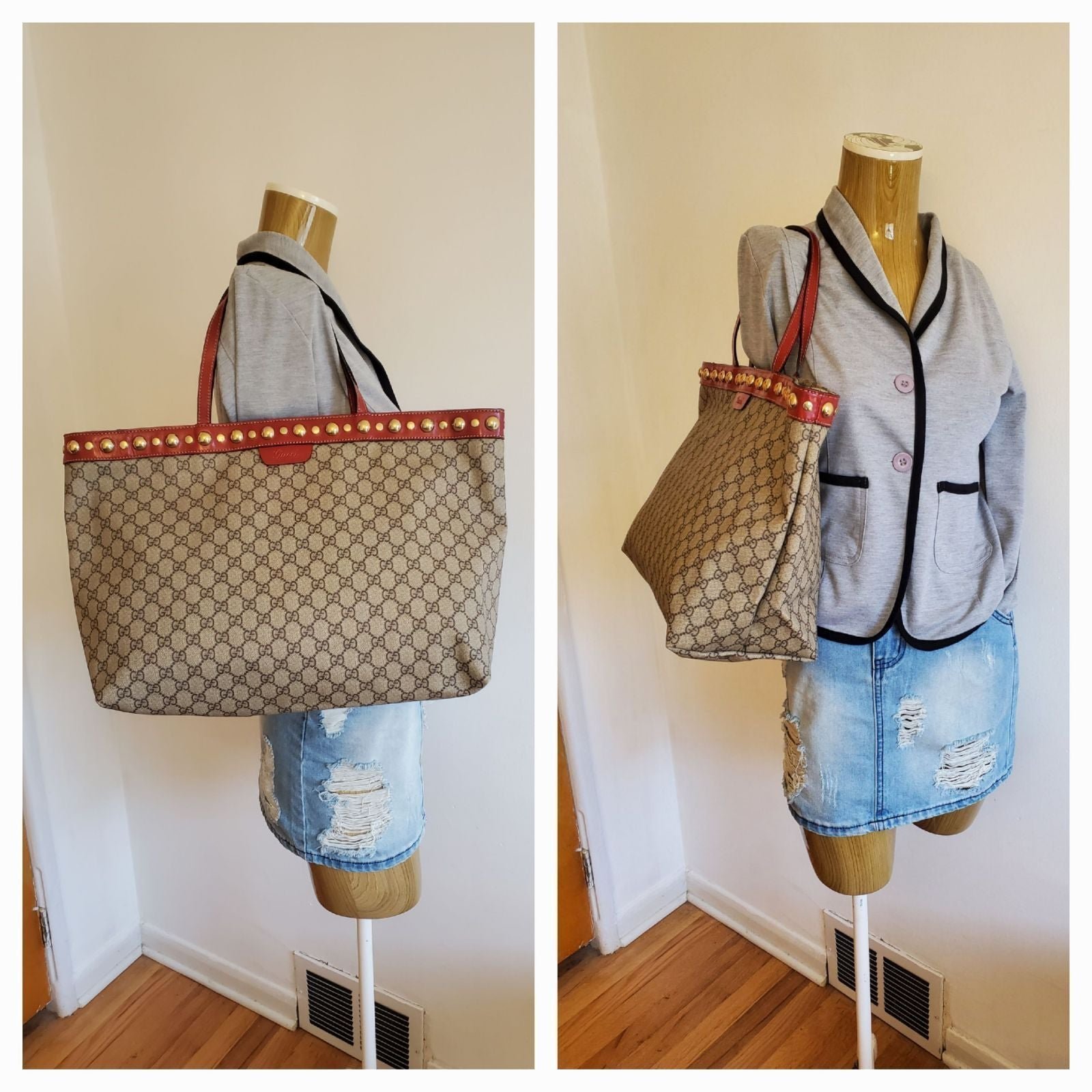 GUCCI GG Babouska Tote Bag