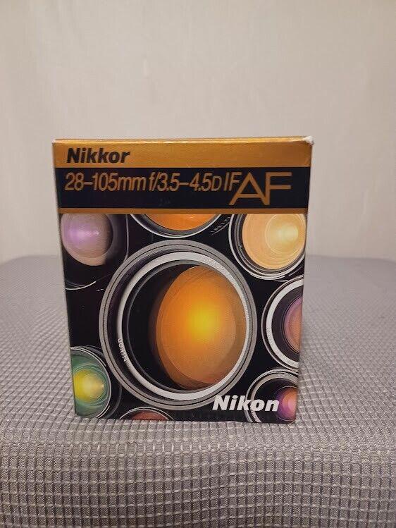 Nikon 28-105mm f/3.5-4.5D IF Autofocus Zoom Nikkor Lens