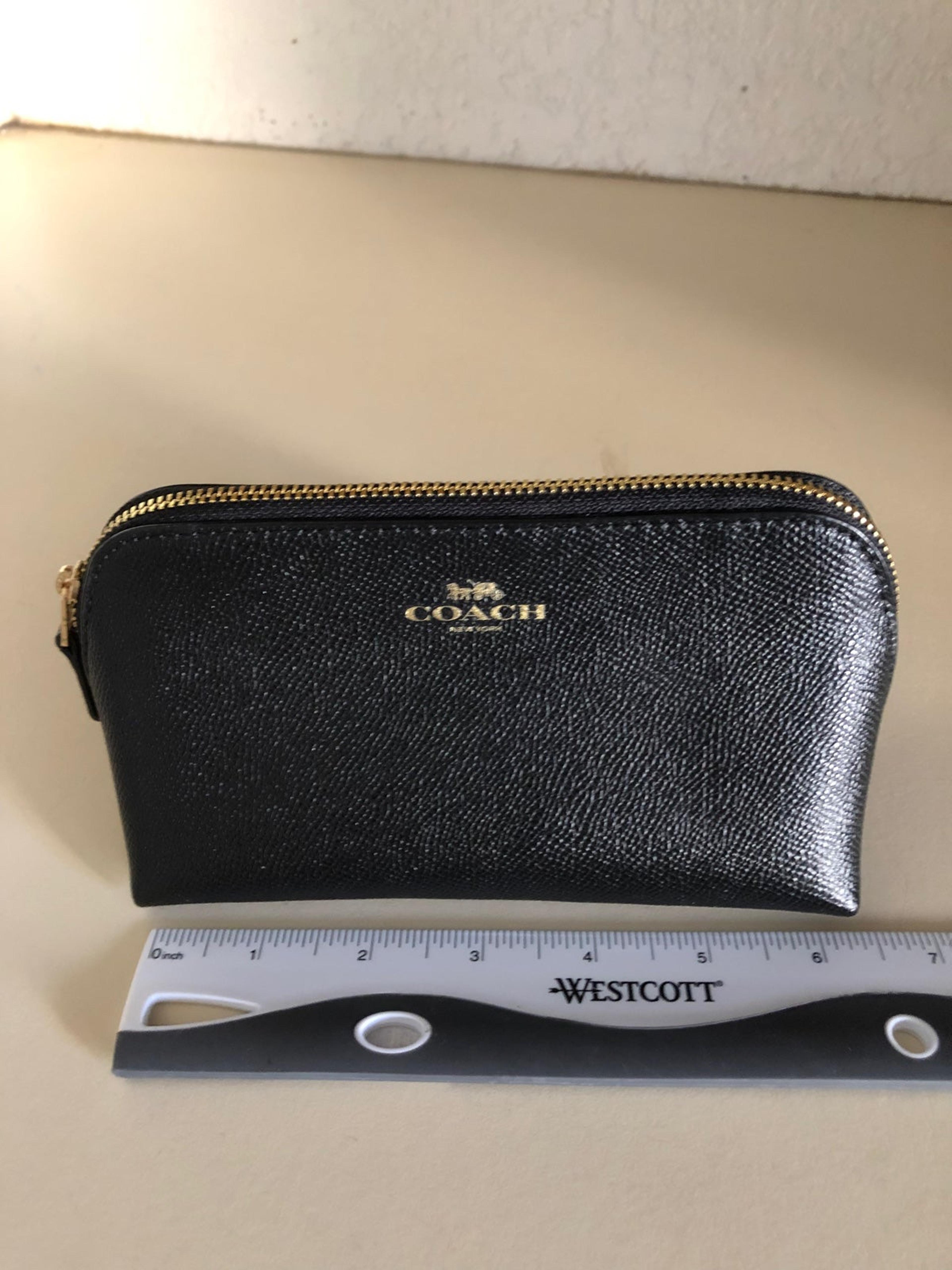 Black coach makeup bag Clearance