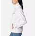 Columbia Womens Size Small Mount Cannon Fleece Full Zip Jacket in White